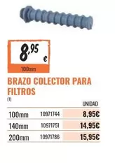 Oferta de Brazo Colector Para Filtros por 8,95€ en Obramat
