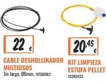Oferta de Estufa Pellet por 20,45€ en Obramat