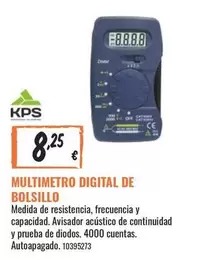 Oferta de Multimetro Digital De Bolsillo por 8,25€ en Obramat