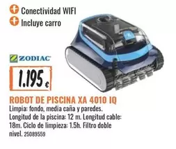 Oferta de Paredes - Robot De Piscina Xa 4010 Iq por 1195€ en Obramat