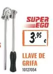 Oferta de Super ego - Llave De Grifa por 3,95€ en Obramat