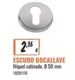 Oferta de Escudo Bocallave por 2,36€ en Obramat