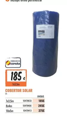 Oferta de Solar - Cobertor por 185€ en Obramat