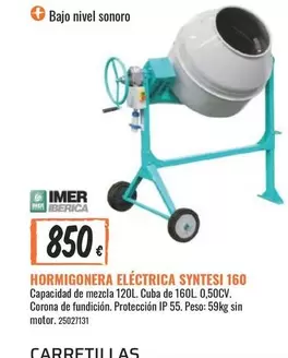 Oferta de Corona - Hormigonera Electrica 160 por 850€ en Obramat