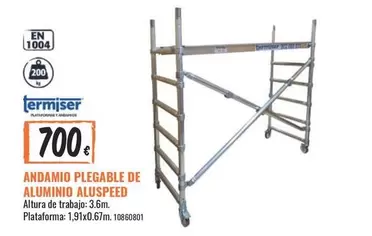 Oferta de ALUMINIO ALUSPED por 700€ en Obramat