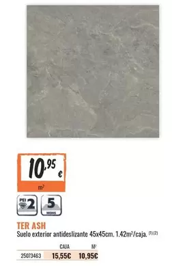 Oferta de Suelo Exterior Antideslizante por 10,95€ en Obramat