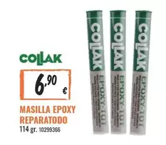 Oferta de Collak - Masilla Reparatodo por 6,9€ en Obramat