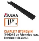 Oferta de Canaleta Hydromini por 11,25€ en Obramat