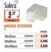 Oferta de Angulo Exterior por 3,37€ en Obramat