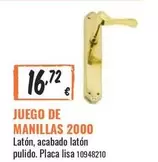 Oferta de Juego De Manillas 2000 por 16,72€ en Obramat