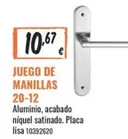 Oferta de Juego De Manillas por 10,67€ en Obramat
