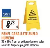 Oferta de Panel Caballete Suelo por 8,73€ en Obramat