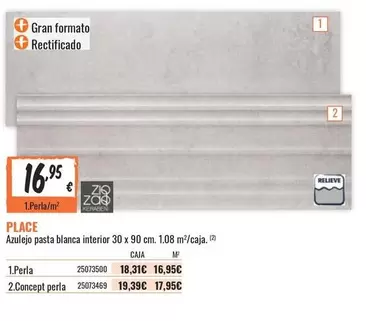 Oferta de Placa por 16,95€ en Obramat