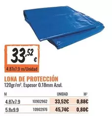 Oferta de Lona De Protección por 33,52€ en Obramat
