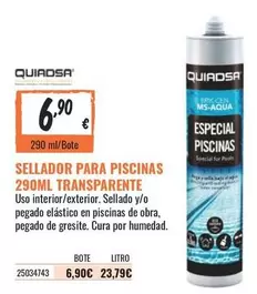 Oferta de Special - Sellador Para Piscinas 290ml Transparente por 6,9€ en Obramat
