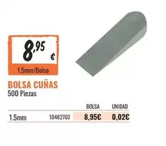 Oferta de Bolsa Cunas por 8,95€ en Obramat