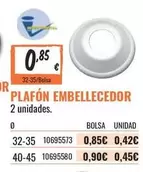 Oferta de Plafón Embellecedor por 0,85€ en Obramat