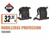 Oferta de Rubi - Rodilleras Proteccion por 32,35€ en Obramat