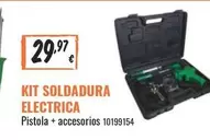 Oferta de Kit Soldadura por 29,97€ en Obramat