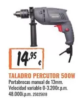 Oferta de Habitex - Taladro Percutor 500w por 14,95€ en Obramat