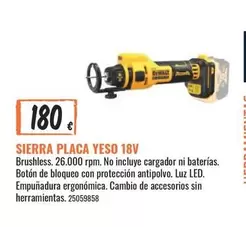 Oferta de Sierra Placa por 180€ en Obramat