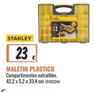 Oferta de Maletin Plastico por 23€ en Obramat