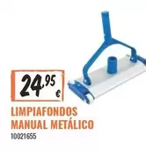 Oferta de Limpiafondos Manual Metalico por 24,95€ en Obramat