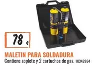 Oferta de Maletin Para Soldadura por 78€ en Obramat
