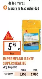 Oferta de Impermeabilizante Supersikalite por 5,75€ en Obramat