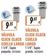 Oferta de Valvula Click Clack Cuello Cuello Largo Largo por 9,65€ en Obramat