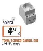 Oferta de Solera - Toma Schuko Carril Din por 4,65€ en Obramat