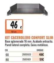 Oferta de Cacerolero Confort Slim por 46€ en Obramat