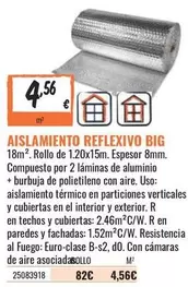 Oferta de Aire - Aislamiento Reflexivo por 4,56€ en Obramat