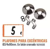 Oferta de Plafones Para Excentricas por 5€ en Obramat