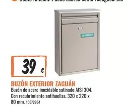 Oferta de Buzon Exterior por 39€ en Obramat