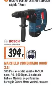 Oferta de As - Martillo Combinado 800W por 394€ en Obramat
