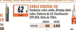 Oferta de Cable 5g por 0,62€ en Obramat