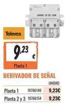 Oferta de Televes - Derivador De Señal por 9,23€ en Obramat