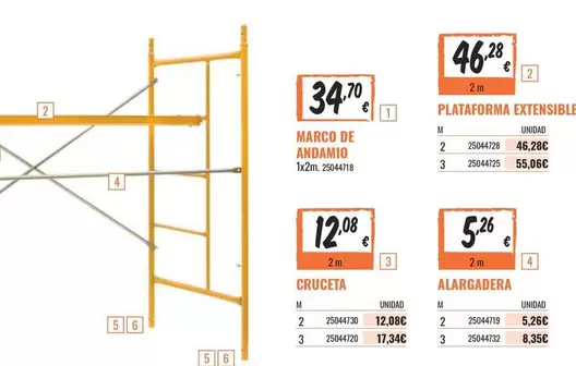 Oferta de Plataforma Extensible por 46,28€ en Obramat