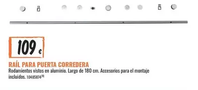 Oferta de Raúl Para Puerta Corredera por 109€ en Obramat