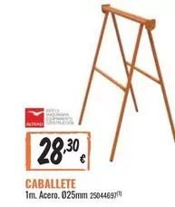 Oferta de Caballete por 28,3€ en Obramat