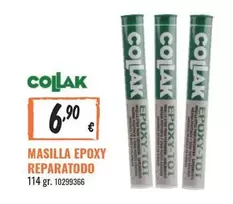 Oferta de Collak - Masilla Reparatodo por 6,9€ en Obramat