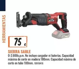 Oferta de Sierra Sable por 75€ en Obramat