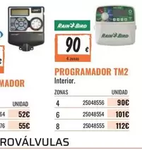Oferta de Programador Tm2 por 90€ en Obramat
