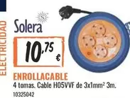 Oferta de Solera - Enrollacable por 10,75€ en Obramat