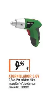 Oferta de Atornillador por 9,95€ en Obramat