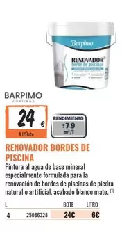 Oferta de Barpimo - Renovador Bordes De Piscina por 24€ en Obramat