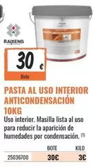 Oferta de Lista - Pasta Al Uso Interior Anticondensación por 30€ en Obramat