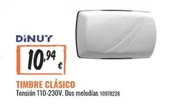 Oferta de Timbre Clasico por 10,94€ en Obramat
