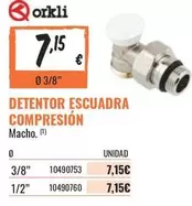 Oferta de Detentor Escuadra Compresion por 7,15€ en Obramat